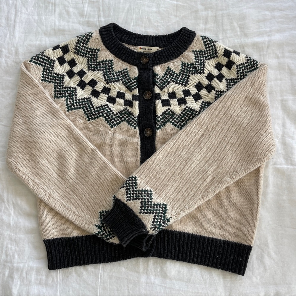 Marine Layer Fair Isle Sweater